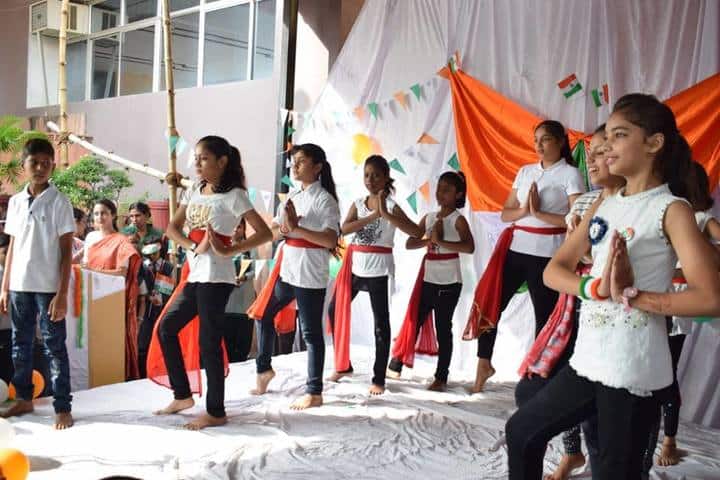 Ajmani International School -Group Dance Activity