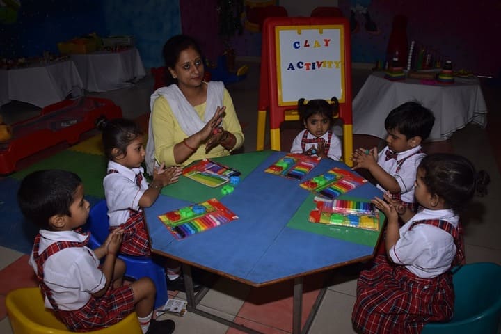 Ajmani Public School-Clay activity