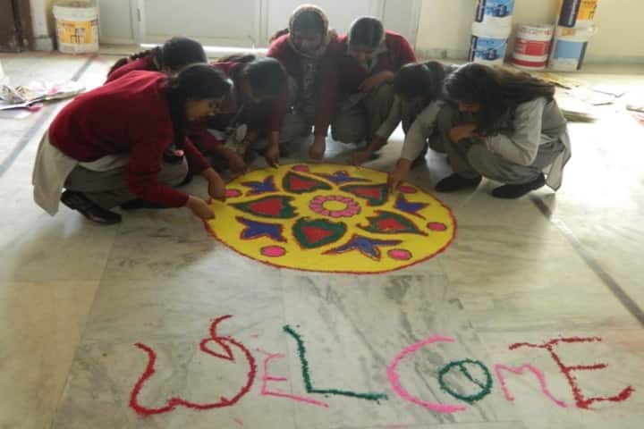 Akanksha Global Academy - Rangoli Competition