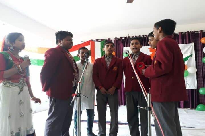 Akshar Jyothi Public School-Group Song Activity