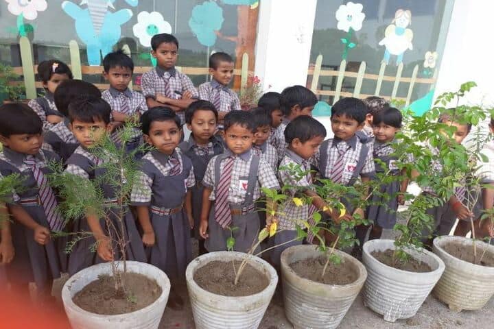 Akshar Jyothi Public School-Tree Plantations