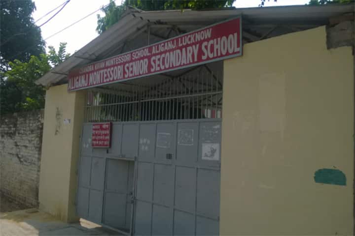 Aliganj Montessori School - School Entrance