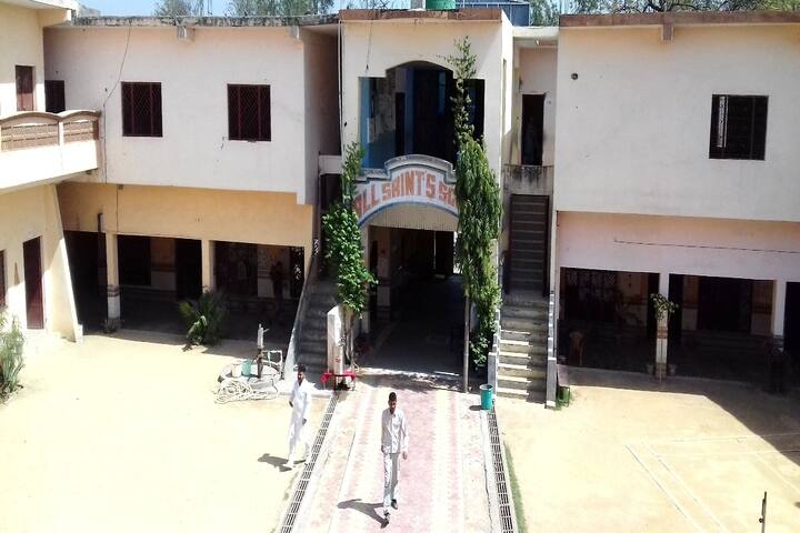All Saint School-School View Front