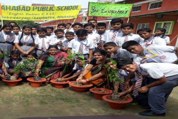 Allahabad Public School-Plantation