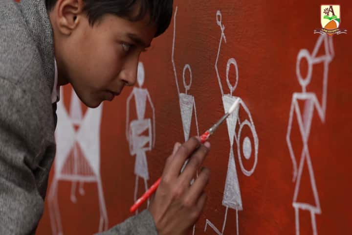 Alphine Vidyapeeth - Art Activity