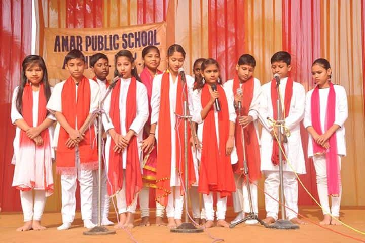 Amar Public School - Group Song Performance