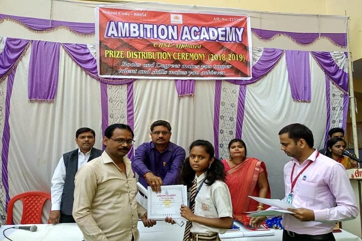 Ambition Academy - Award Receiving
