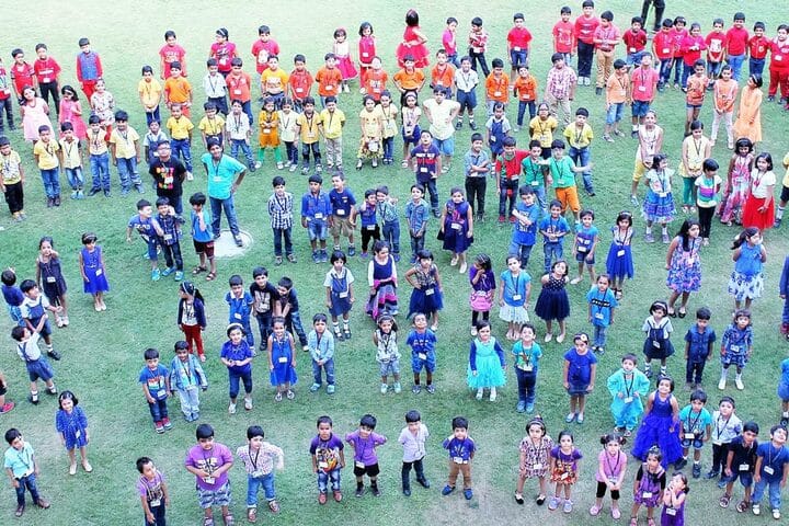Amity International School-Colours Day