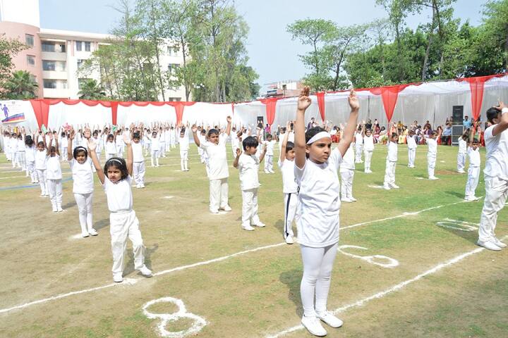 Amity International School-Yoga Activity