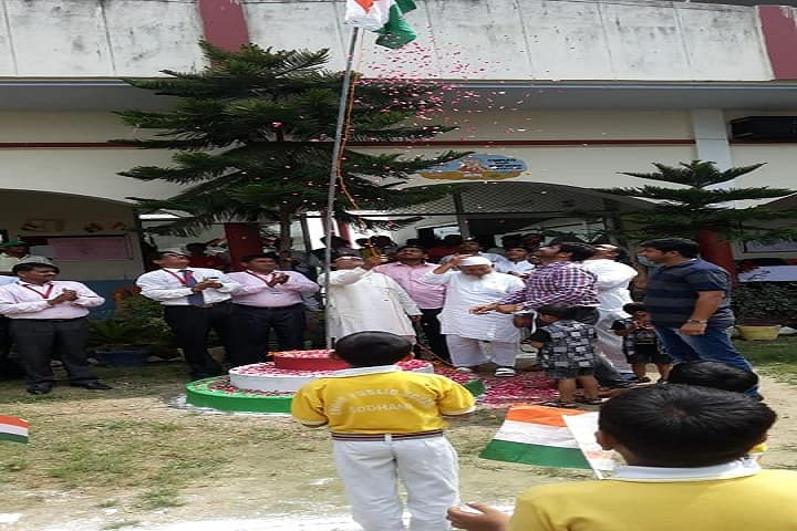 Anwar Public School-Flag Hoisting