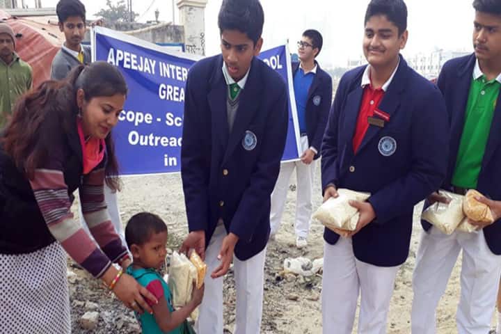 Apeejay International School - Food Donation