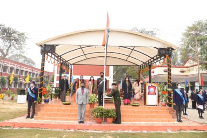 Army Public School-Flag Hosting