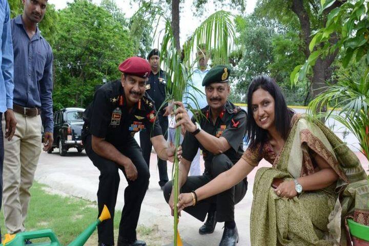 Army Public School-Tree Planitation