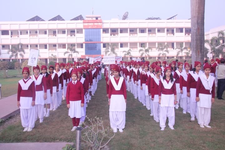 Sadhana Devi Vidyapith-Morning Assembly