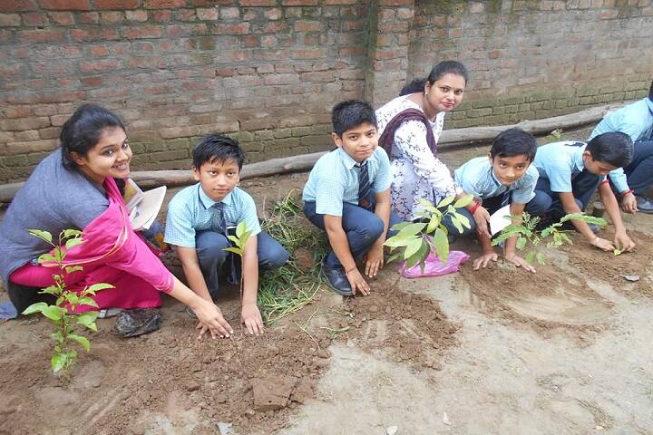 Aryan International School-Tree Planting