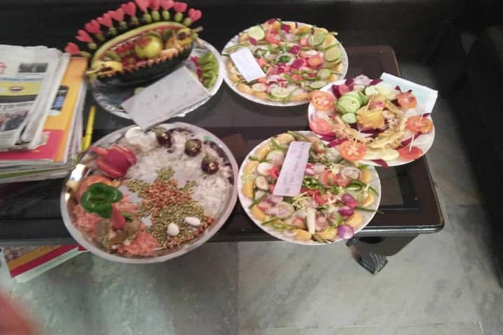 Aryavartt Public School-Salad Competition