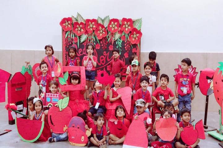 Aster Public School-Red Day Activity