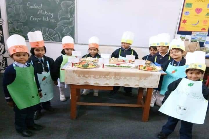 Aster Public School-Salad Making Competition