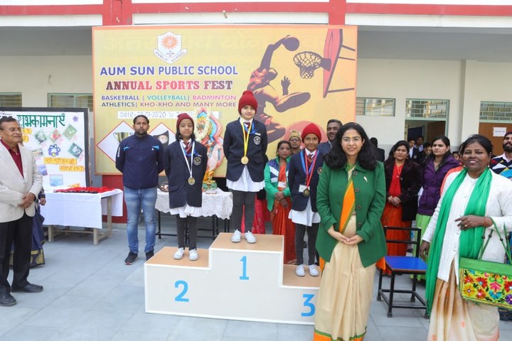 Aum Sun Public School-Awards Distribution
