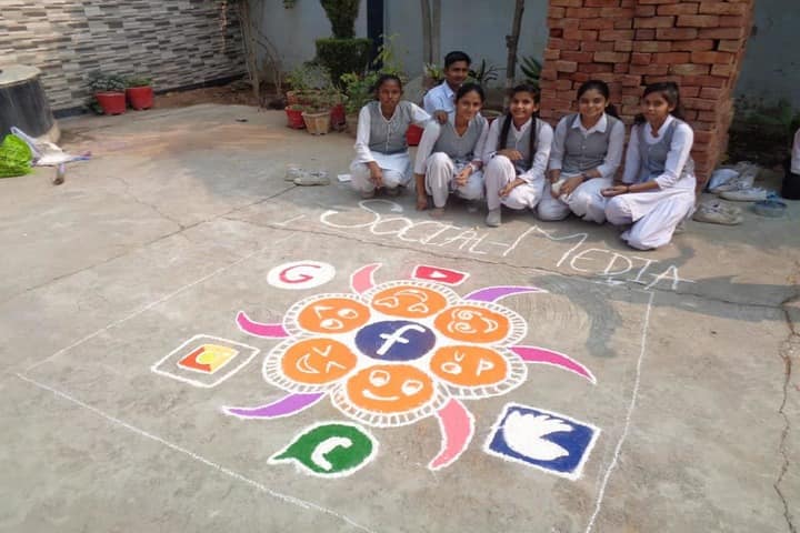 Awagarh Public School-Rangoli Competitions
