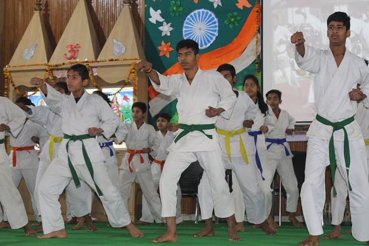 B Devras Saraswati Vidya Mandir-Karate