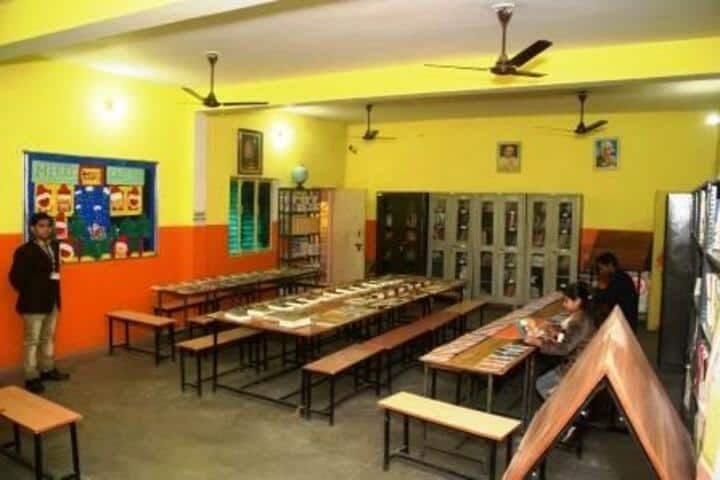 B K Senior Secondary School-Library