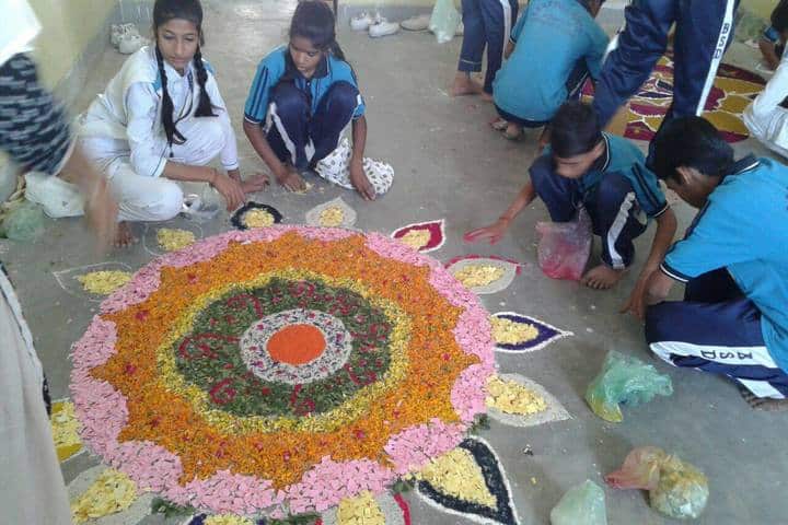 BSD Public School-Rangoli