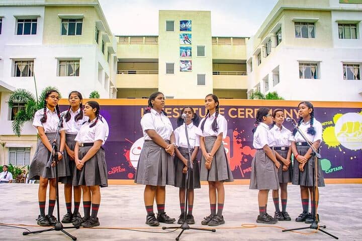 Cornerstone School-Singing