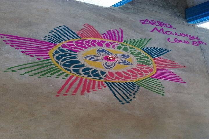 B P M GYAN JYOTI SCHOOL-Rangoli