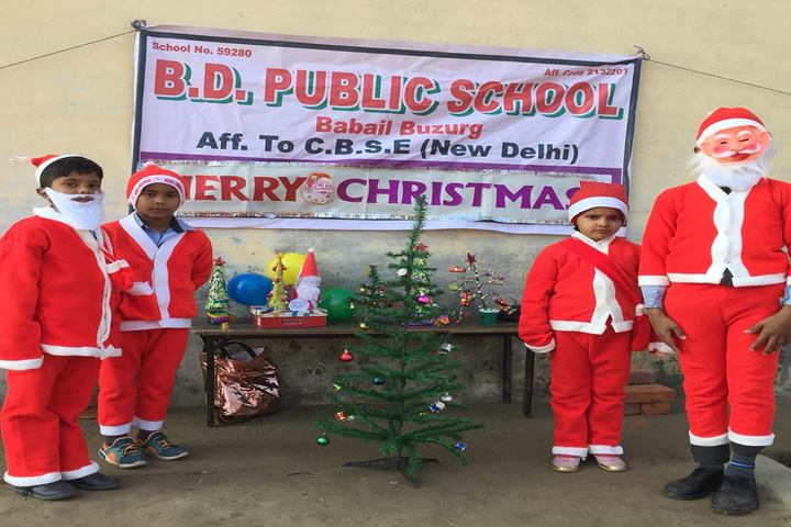 B D Public School-Christmas Celebrations