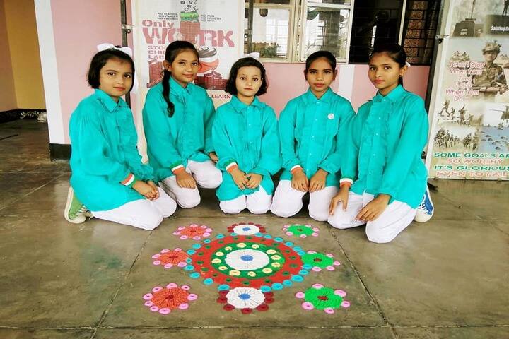 Bal Bharti School-Rangoli Celebrations