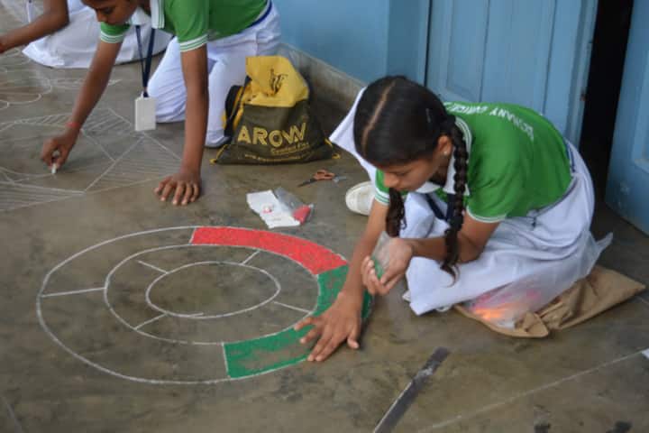 Bethany Convent Senior Secondary School-Rangoli Celebrations