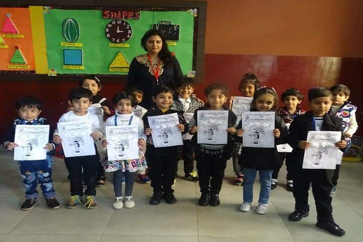 Bit Global School-Black and white colour Day Celebrations