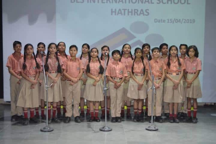BLS International School-Singing