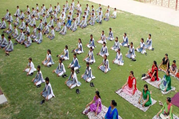 Brij Behari Sahai International School-Yoga Day