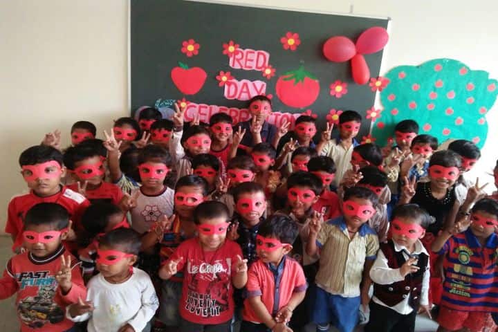 C L M Public School-Red Day