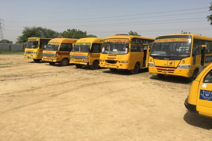C V International School-School Buses