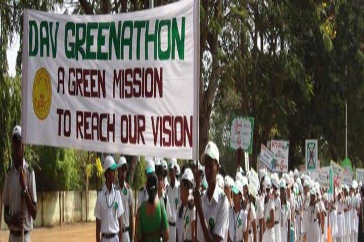 D A V Centenary Public School-Rally