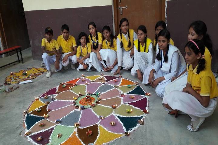 Central Public Academy-Rangoli
