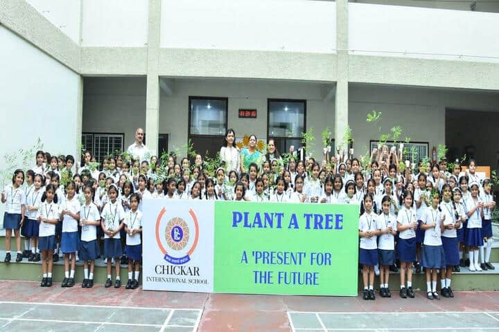 Chickar international school-Tree Plantation