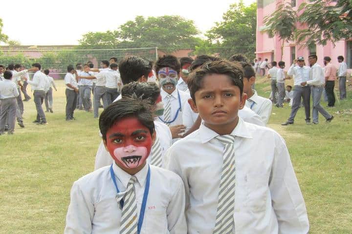 Christ Convent School Rath-Face Painting