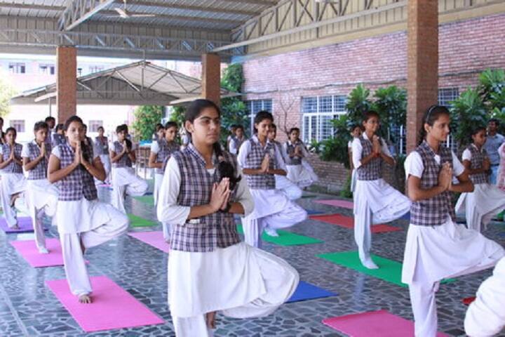ColonelS Brightland Public School-Yoga