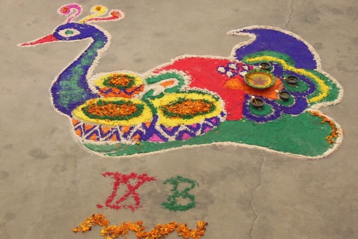 D A V Public School-Festival Celebrations