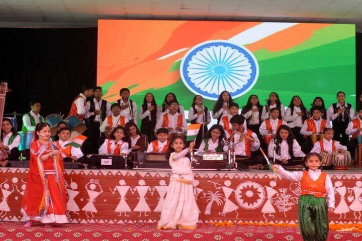 D A V Centenary Public School-Independence Day