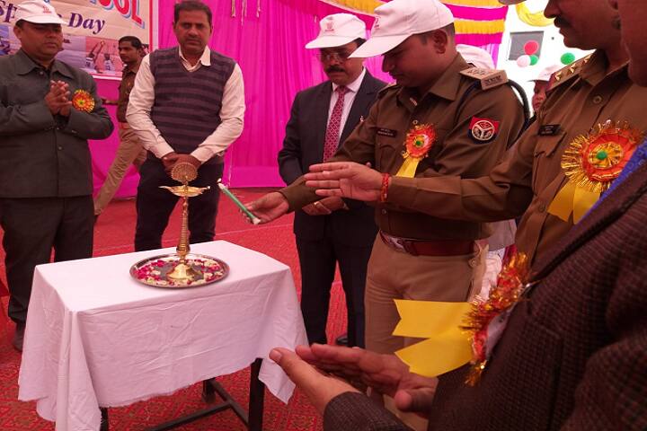 D A V Public School-Lighting The Lamp