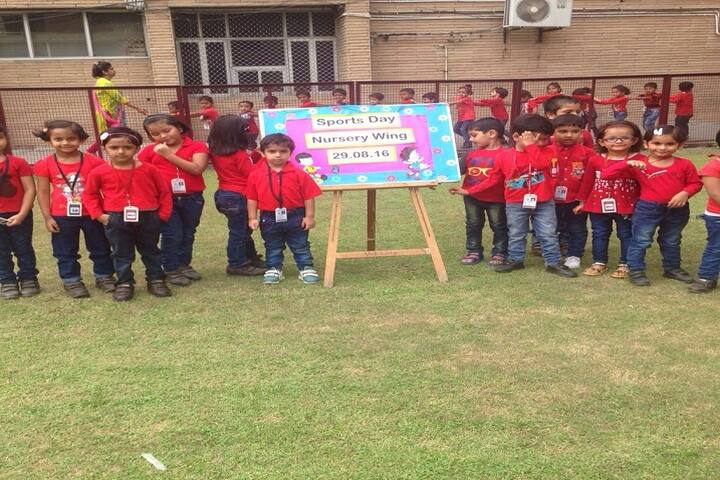 D A V Public School-KG Sports day