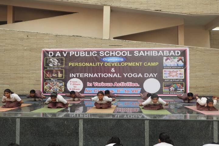 D A V Public School-Yoga