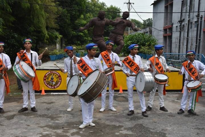 D A V Public Sr Sec School-Band Troop
