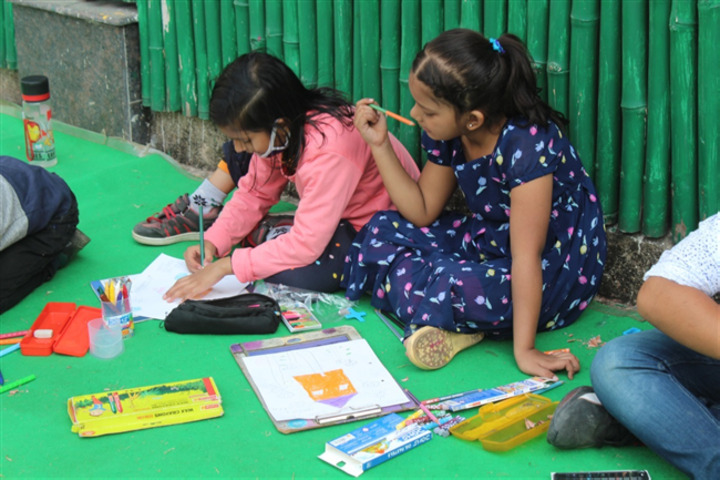 Delhi Public School-Drawing Activity