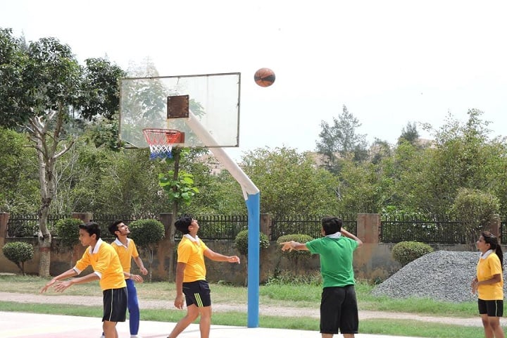Delhi Scottish School-Sports basketball
